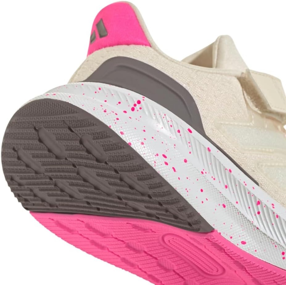 image:imageAdidas UnisexChild Ultrarun 5 Elastic Lace amp StrapWonder WhiteWhiteLucid Pink
