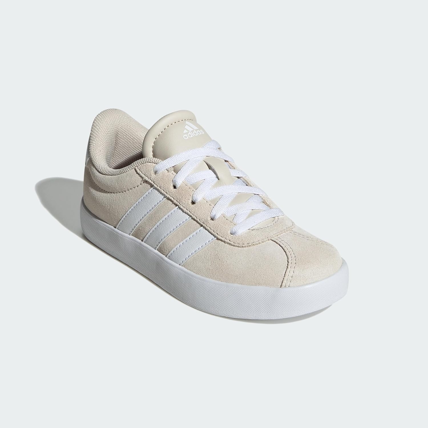 image:imageAdidas UnisexChild Vl Court BoldAluminiumCloud WhiteAluminium