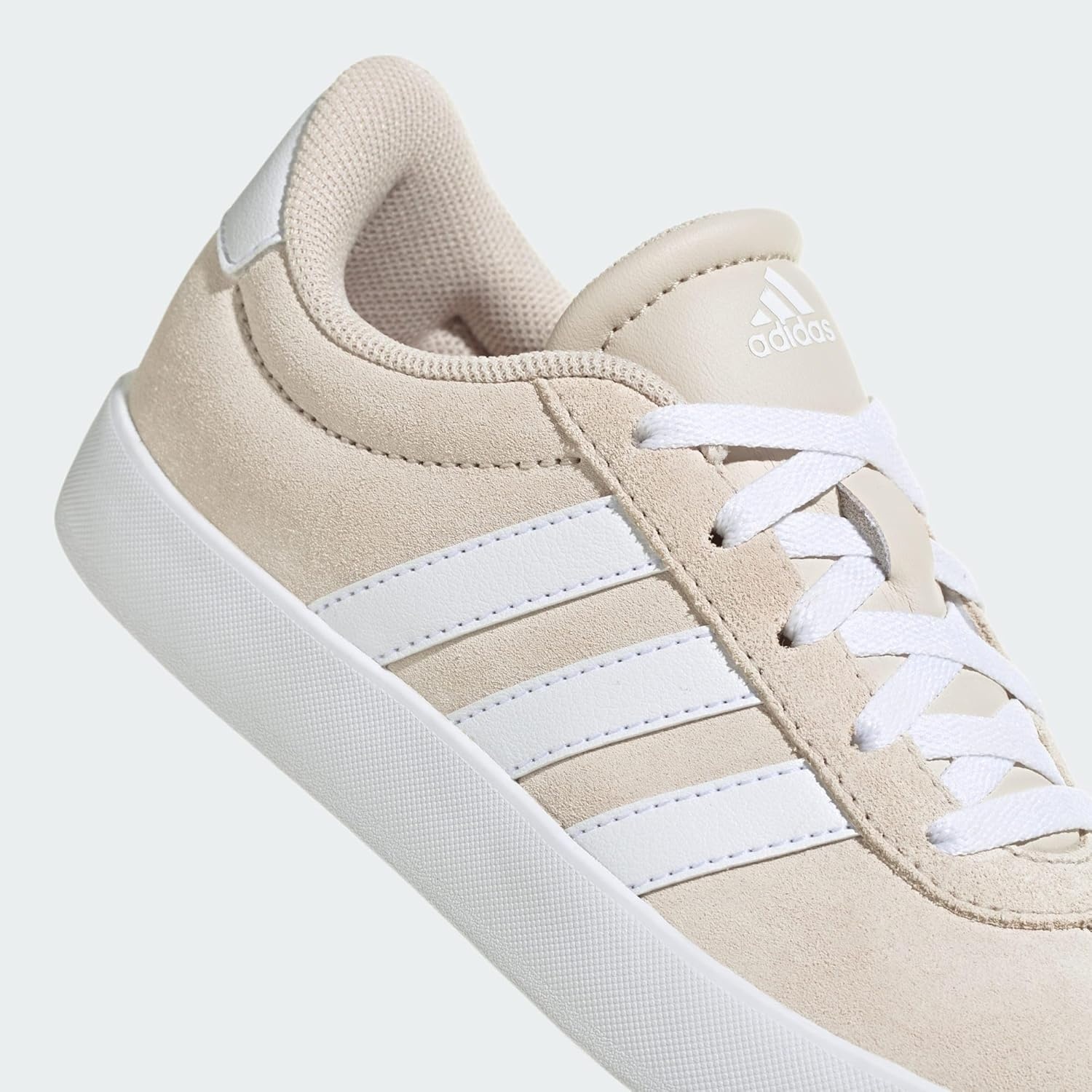image:imageAdidas UnisexChild Vl Court BoldAluminiumCloud WhiteAluminium