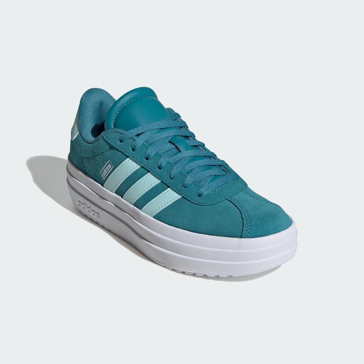 image:imageAdidas UnisexChild Vl Court BoldArctic FusionSemi Flash AquaWhite