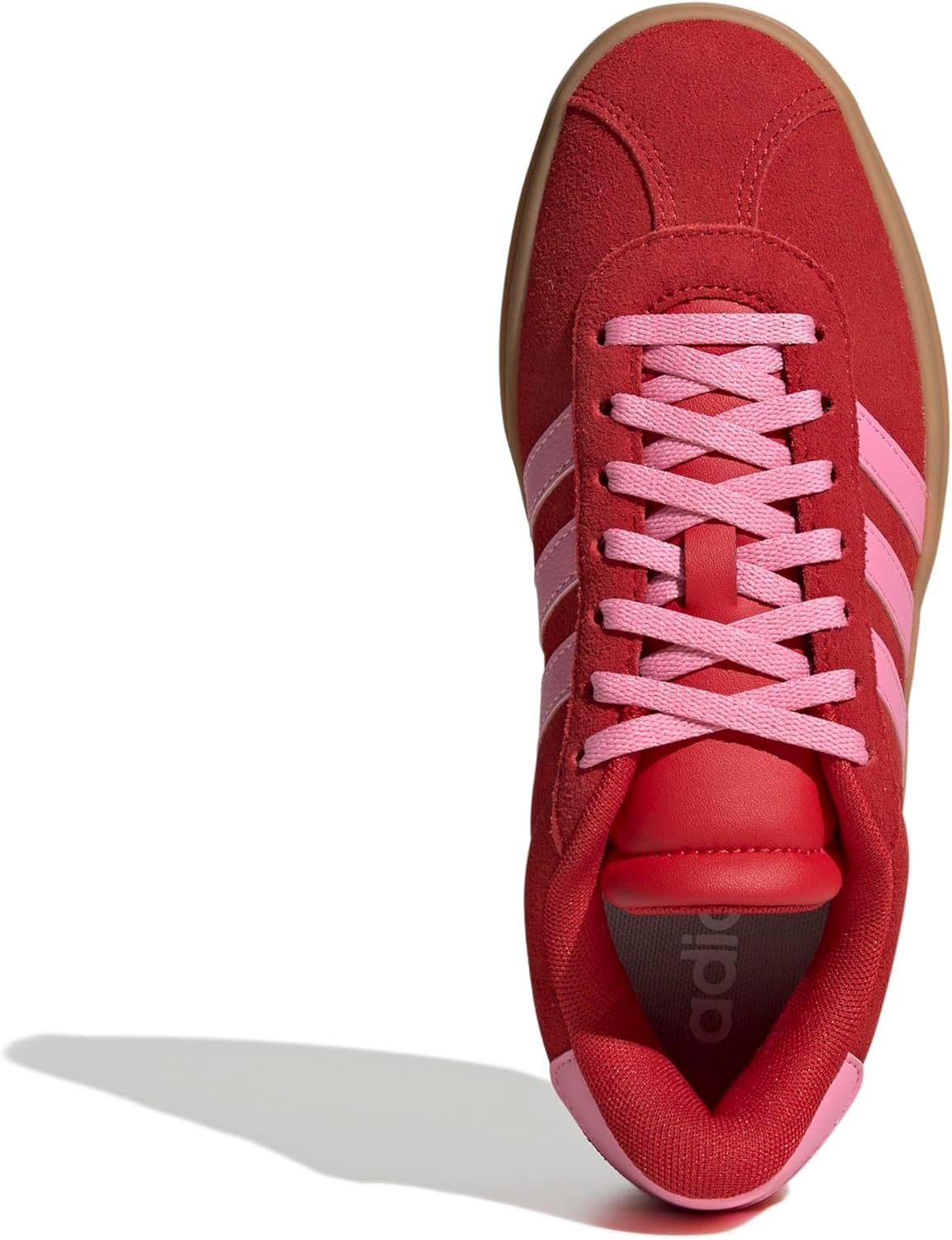 image:imageAdidas UnisexChild Vl Court BoldBetter ScarletBliss PinkGold Metallic