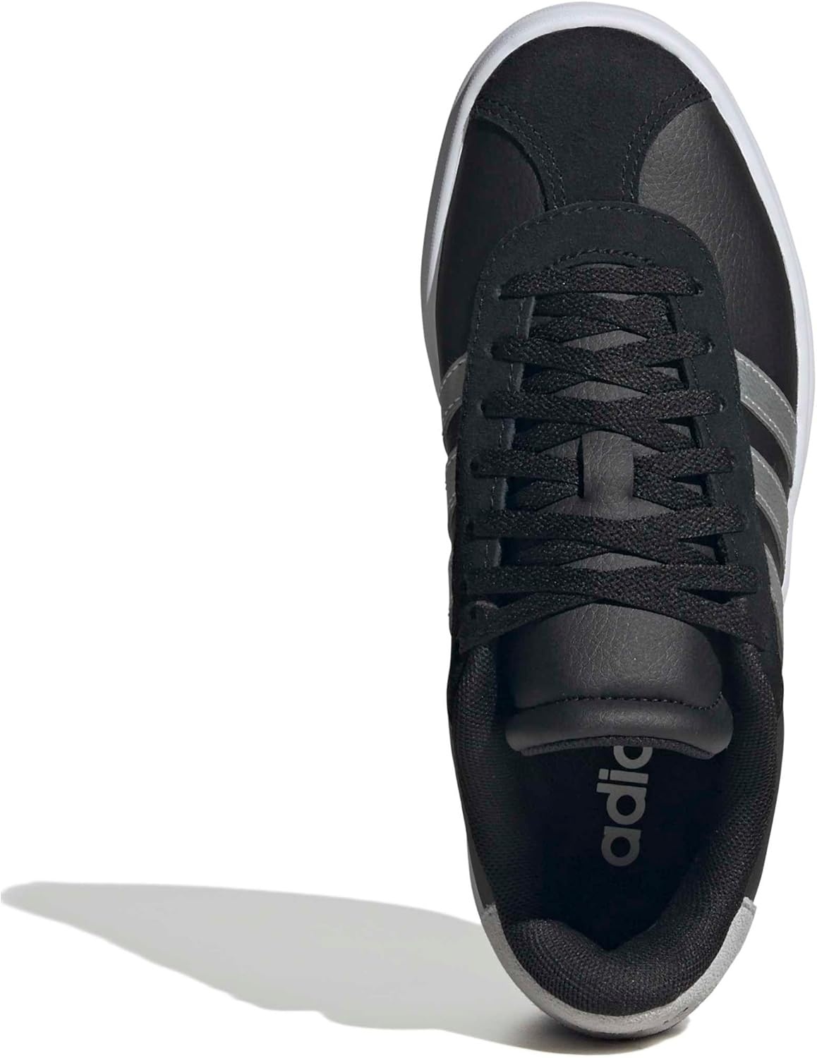 image:imageAdidas UnisexChild Vl Court BoldBlackSilver MetallicWhite
