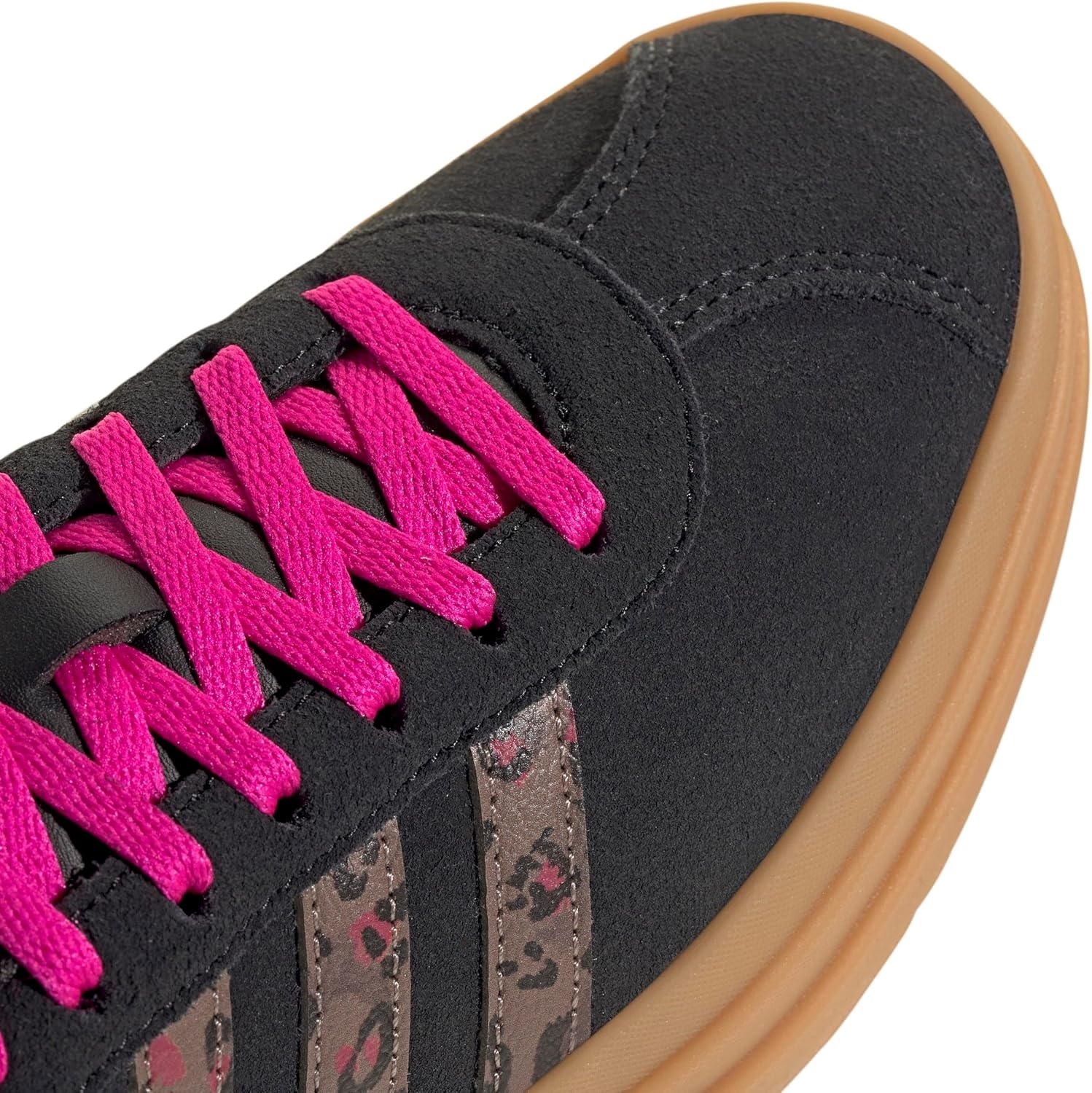 image:imageAdidas UnisexChild Vl Court BoldBlackWonder BeigeShock Pink