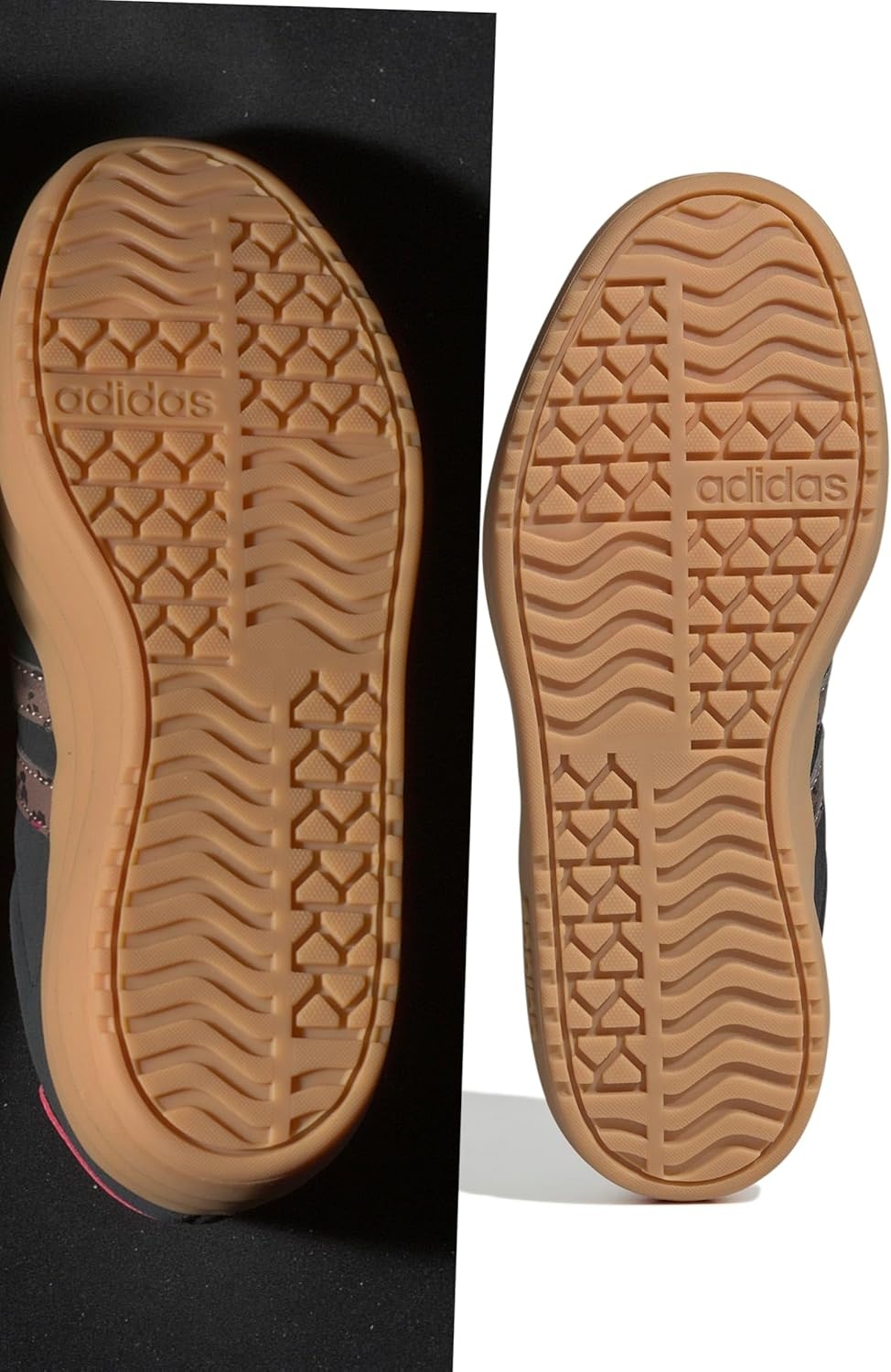 image:imageAdidas UnisexChild Vl Court BoldBlackWonder BeigeShock Pink