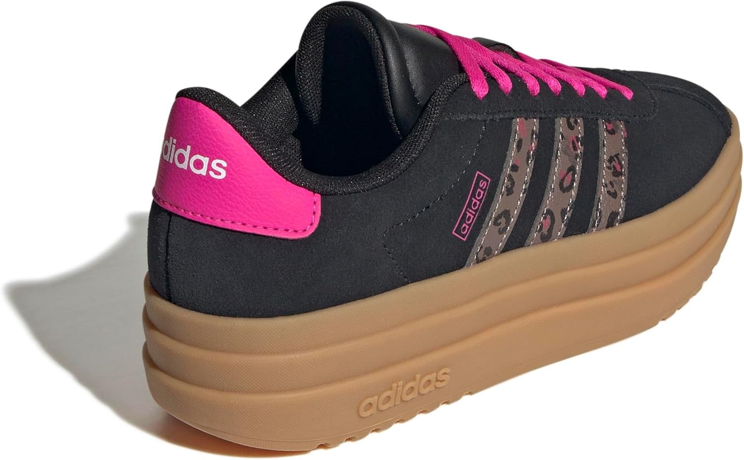 image:imageAdidas UnisexChild Vl Court BoldBlackWonder BeigeShock Pink