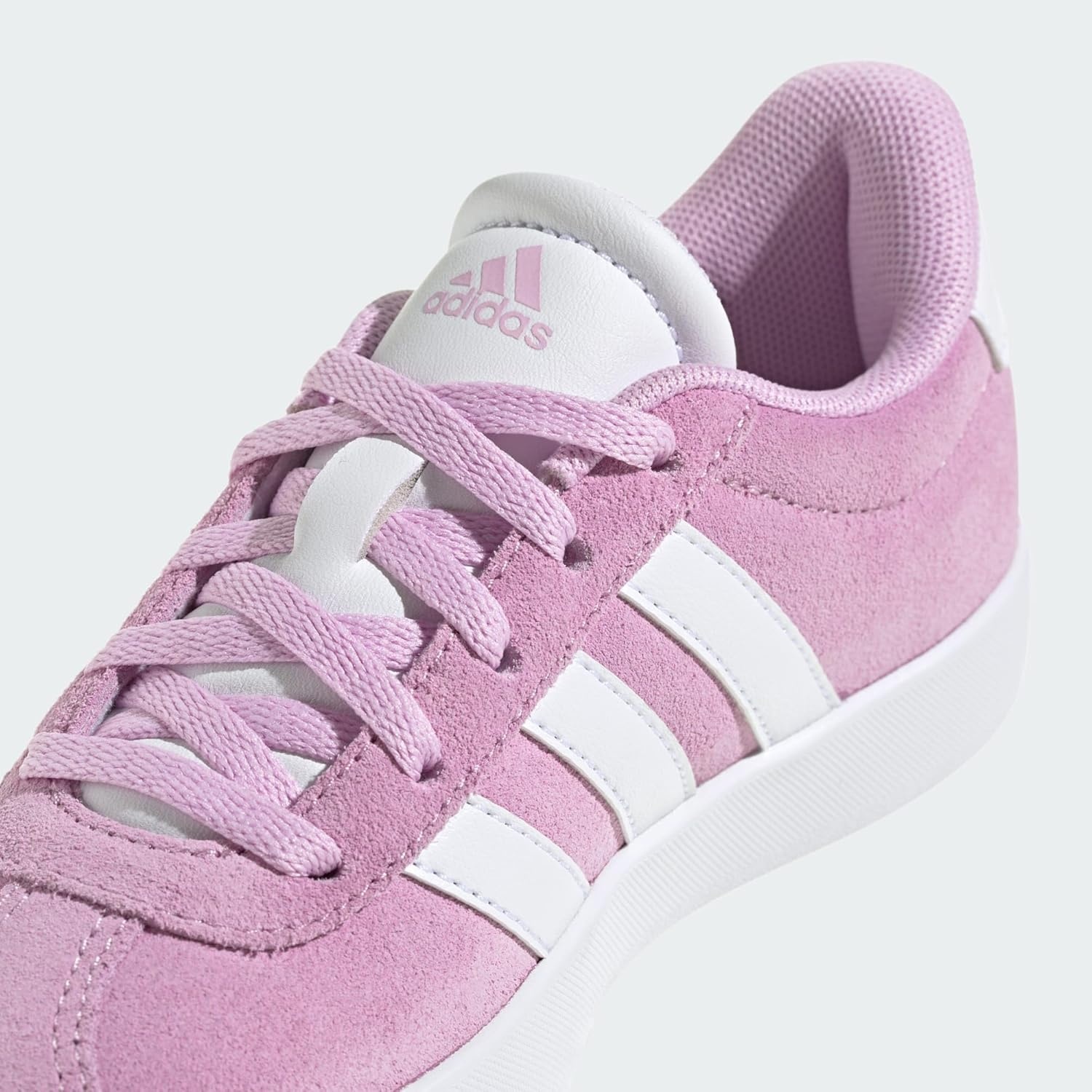 image:imageAdidas UnisexChild Vl Court BoldBliss LilacCloud WhiteGrey