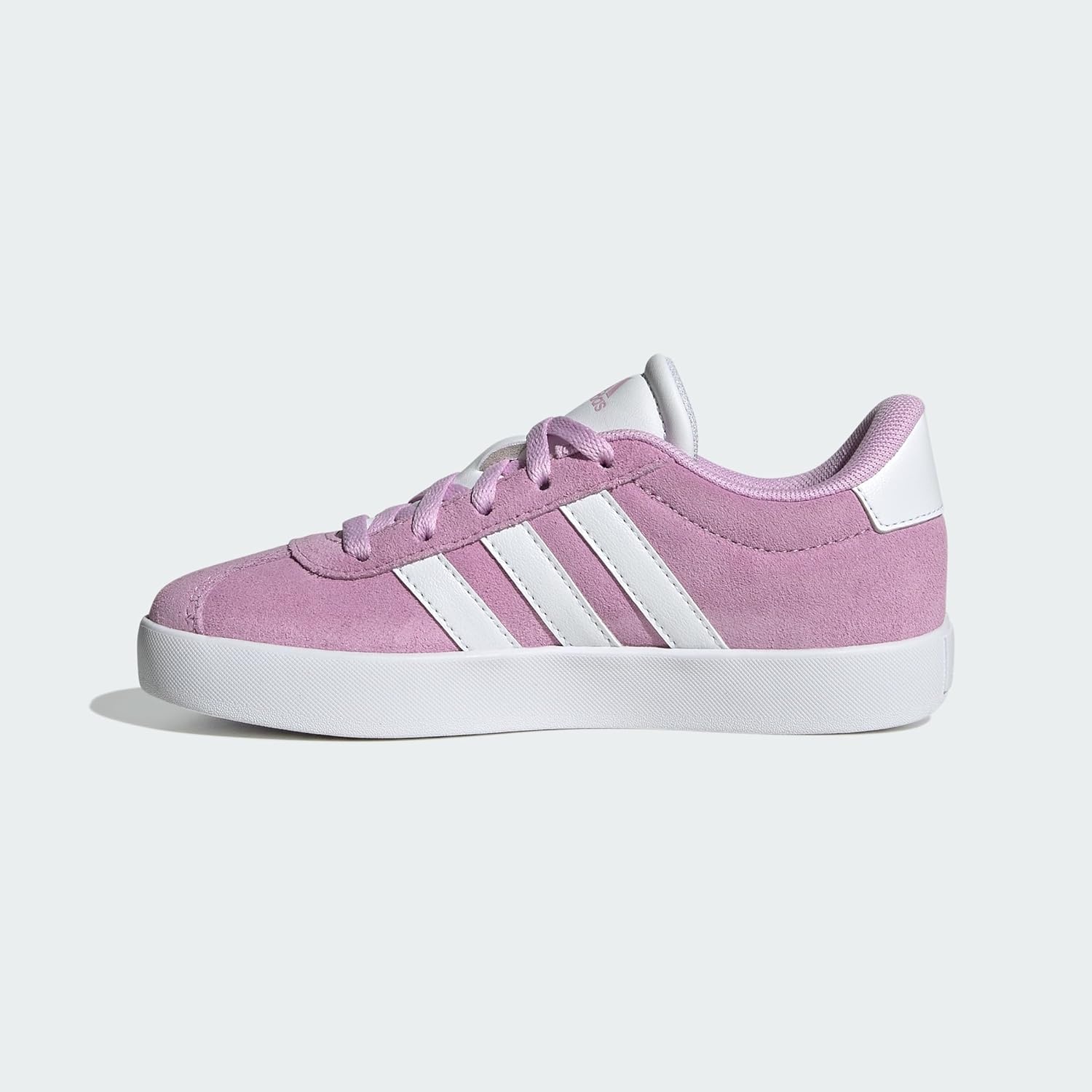 image:imageAdidas UnisexChild Vl Court BoldBliss LilacCloud WhiteGrey