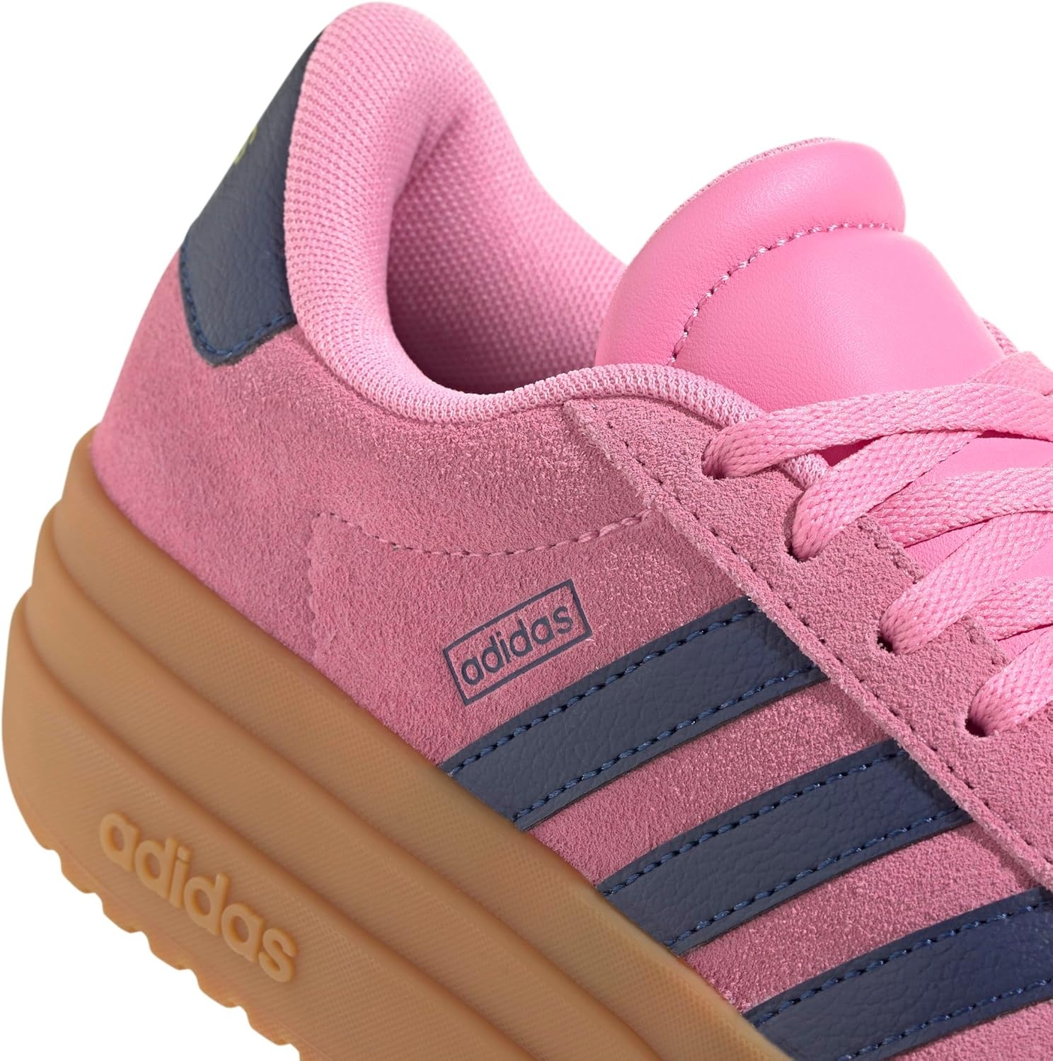 image:imageAdidas UnisexChild Vl Court BoldBliss PinkDark BlueGold Metallic