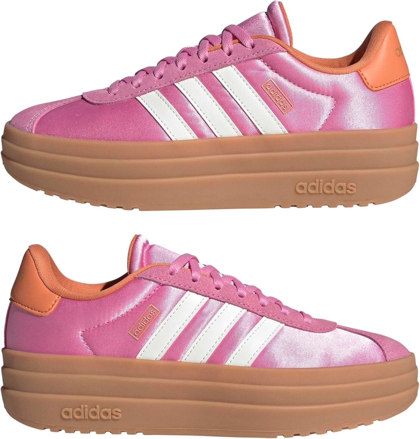 image:imageAdidas UnisexChild Vl Court BoldBliss PinkOff White