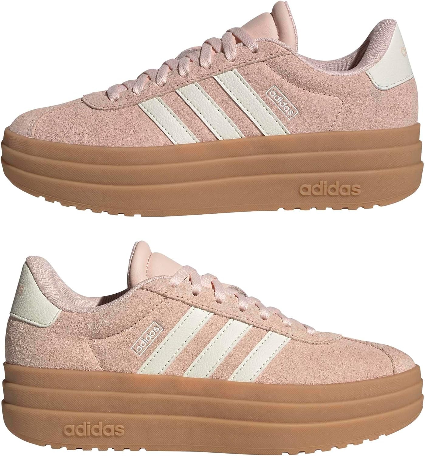 image:imageAdidas UnisexChild Vl Court BoldBlush PinkOff WhiteGum