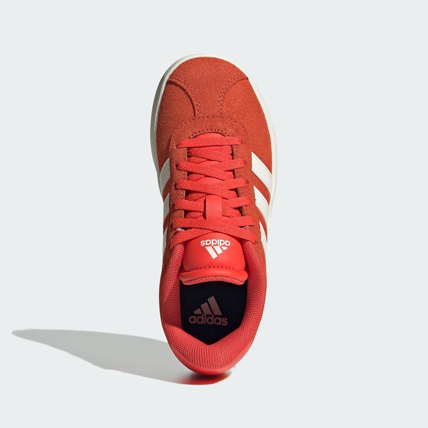 image:imageAdidas UnisexChild Vl Court BoldBright RedWhiteOff White