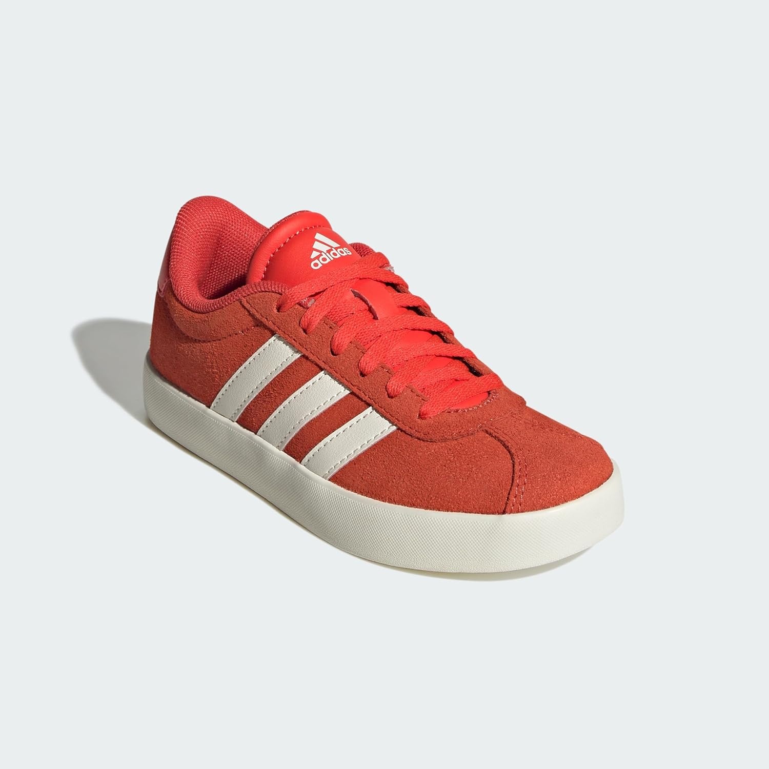 image:imageAdidas UnisexChild Vl Court BoldBright RedWhiteOff White
