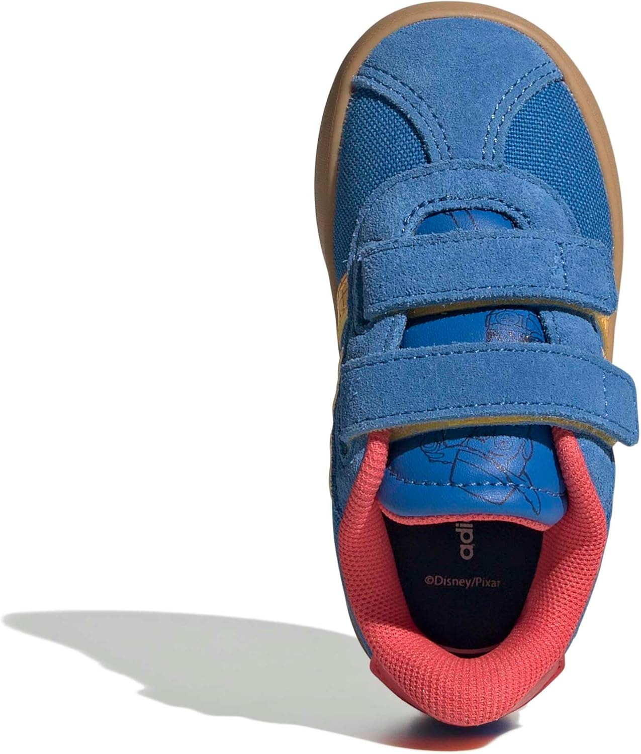 image:imageAdidas UnisexChild Vl Court BoldBright RoyalBold GoldSemi Lucid Red