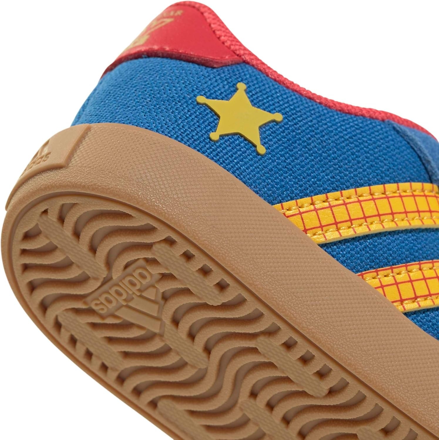 image:imageAdidas UnisexChild Vl Court BoldBright RoyalBold GoldSemi Lucid Red