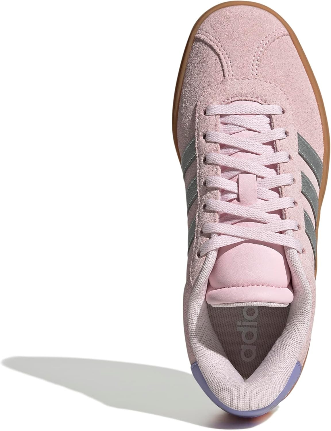 image:imageAdidas UnisexChild Vl Court BoldClear PinkSilver MetallicGold Metallic