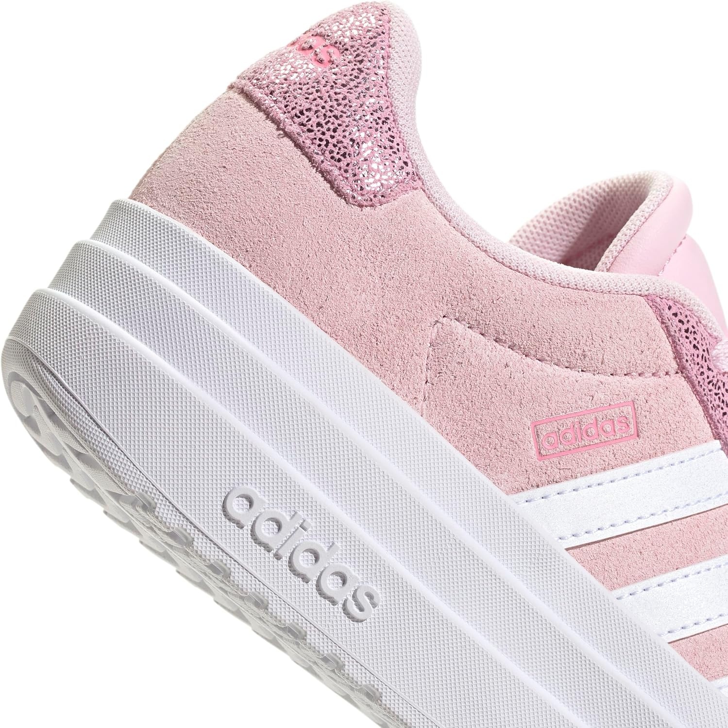 image:imageAdidas UnisexChild Vl Court BoldClear PinkWhiteBliss Pink