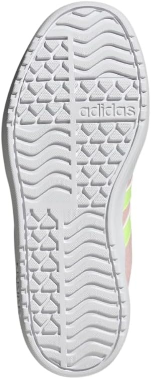 image:imageAdidas UnisexChild Vl Court BoldClear PinkYellowWhite