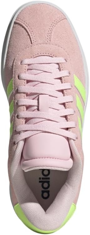 image:imageAdidas UnisexChild Vl Court BoldClear PinkYellowWhite