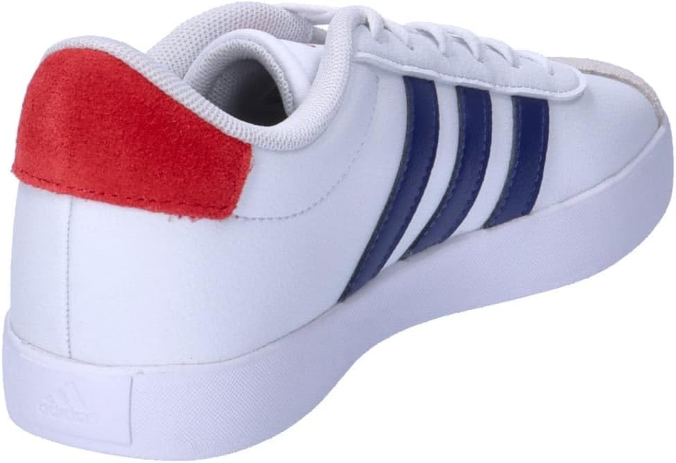 image:imageAdidas UnisexChild Vl Court BoldCloud WhiteDark BlueBetter Scarlet