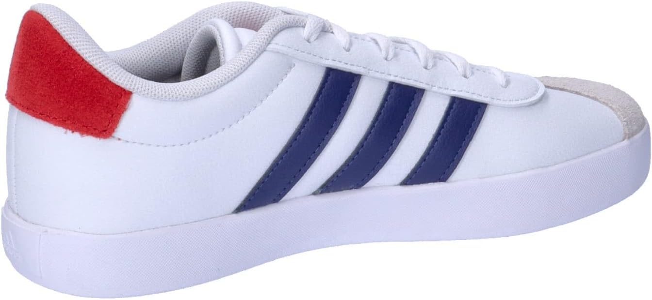 image:imageAdidas UnisexChild Vl Court BoldCloud WhiteDark BlueBetter Scarlet