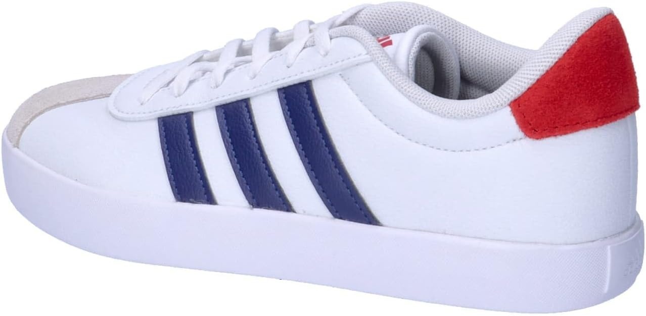 image:imageAdidas UnisexChild Vl Court BoldCloud WhiteDark BlueBetter Scarlet