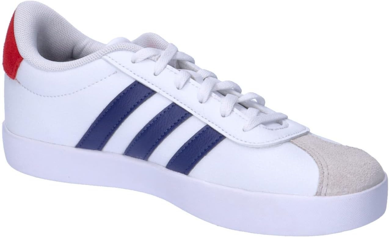 image:imageAdidas UnisexChild Vl Court BoldCloud WhiteDark BlueBetter Scarlet