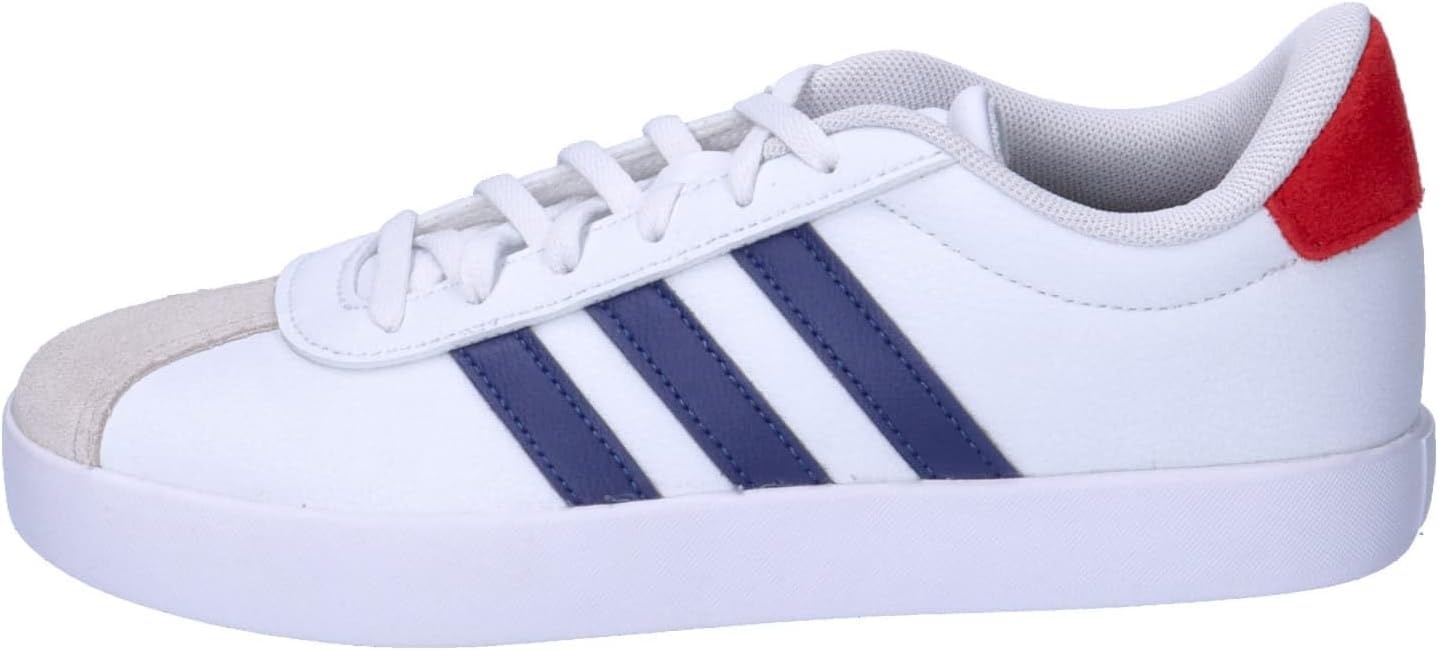 image:imageAdidas UnisexChild Vl Court BoldCloud WhiteDark BlueBetter Scarlet