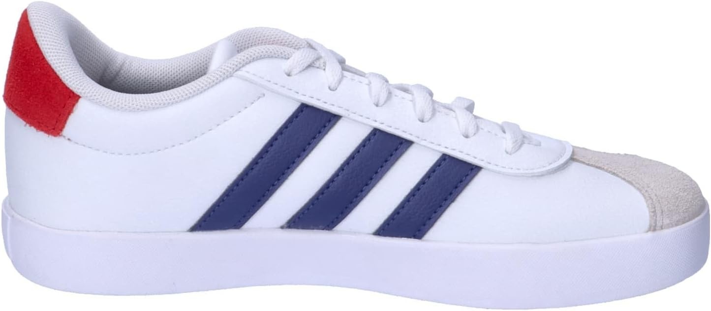 image:imageAdidas UnisexChild Vl Court BoldCloud WhiteDark BlueBetter Scarlet