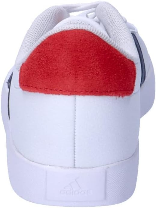 image:imageAdidas UnisexChild Vl Court BoldCloud WhiteDark BlueBetter Scarlet