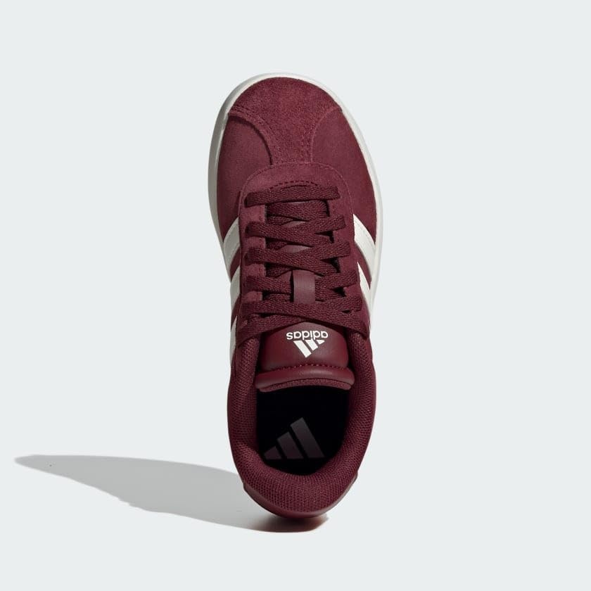image:imageAdidas UnisexChild Vl Court BoldCollegiate BurgundyOffwhiteWhite