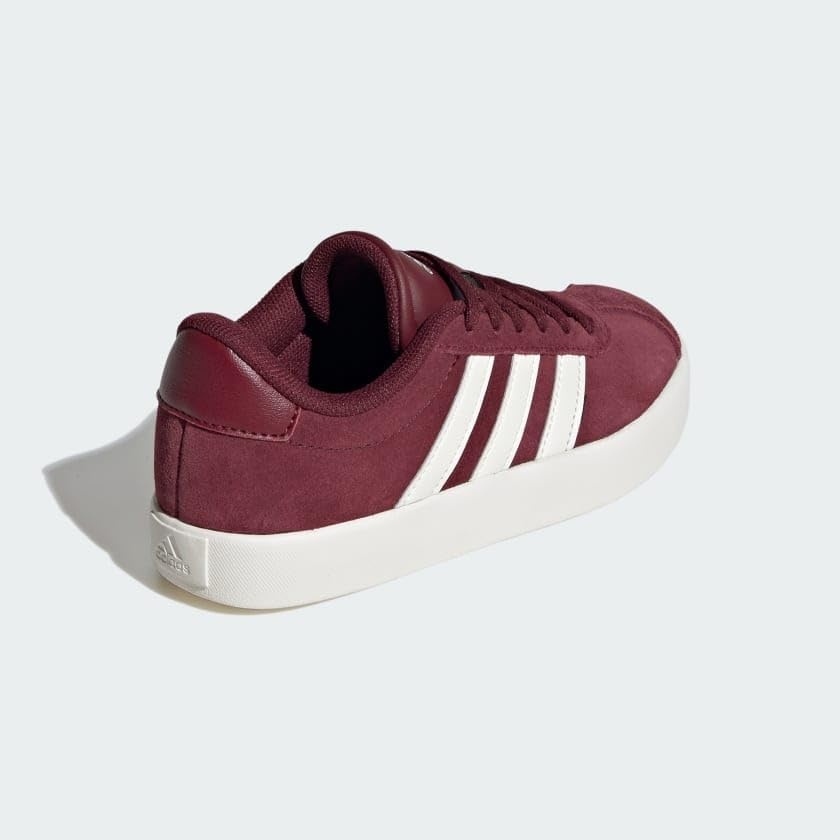 image:imageAdidas UnisexChild Vl Court BoldCollegiate BurgundyOffwhiteWhite