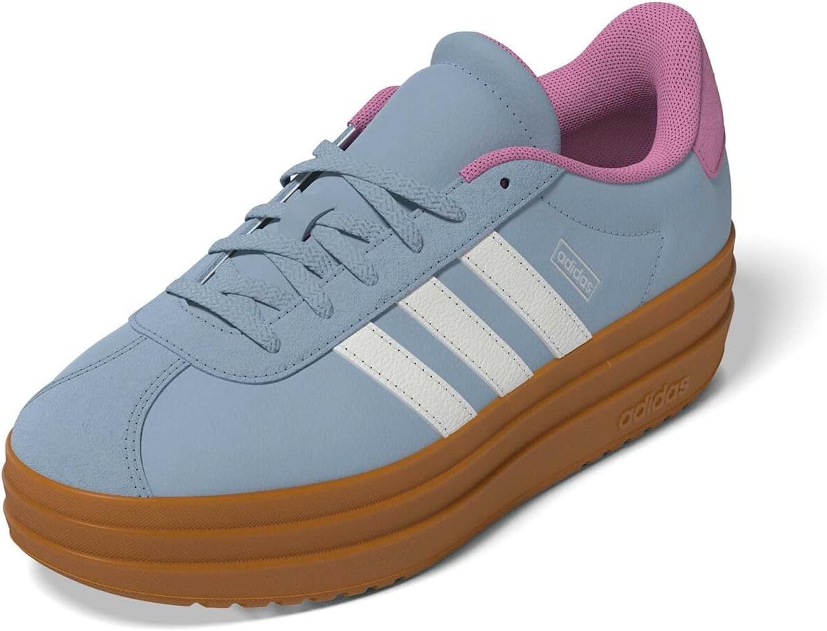image:imageAdidas UnisexChild Vl Court BoldCrystal SkyWhiteSt Tropic Bloom