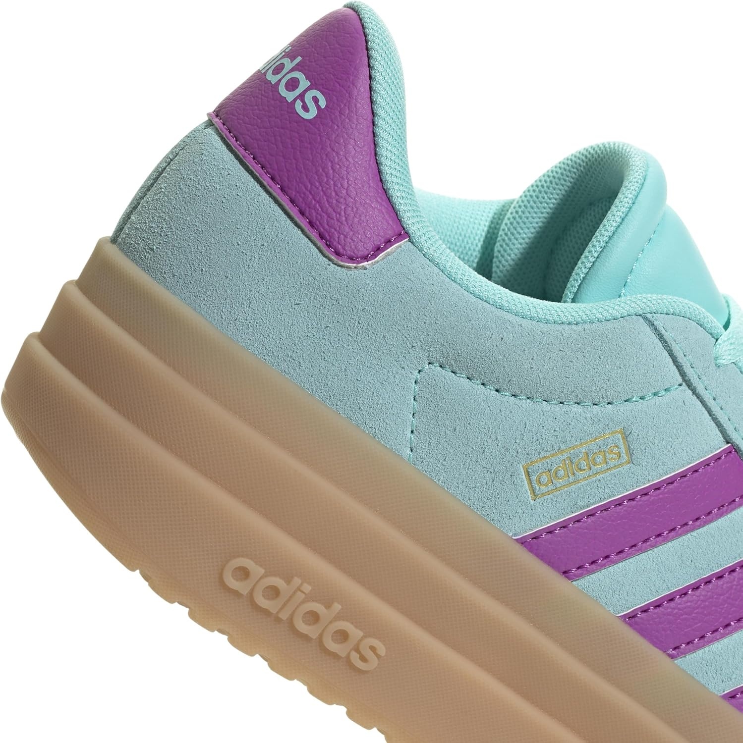 image:imageAdidas UnisexChild Vl Court BoldFlash AquaPurple BurstGum