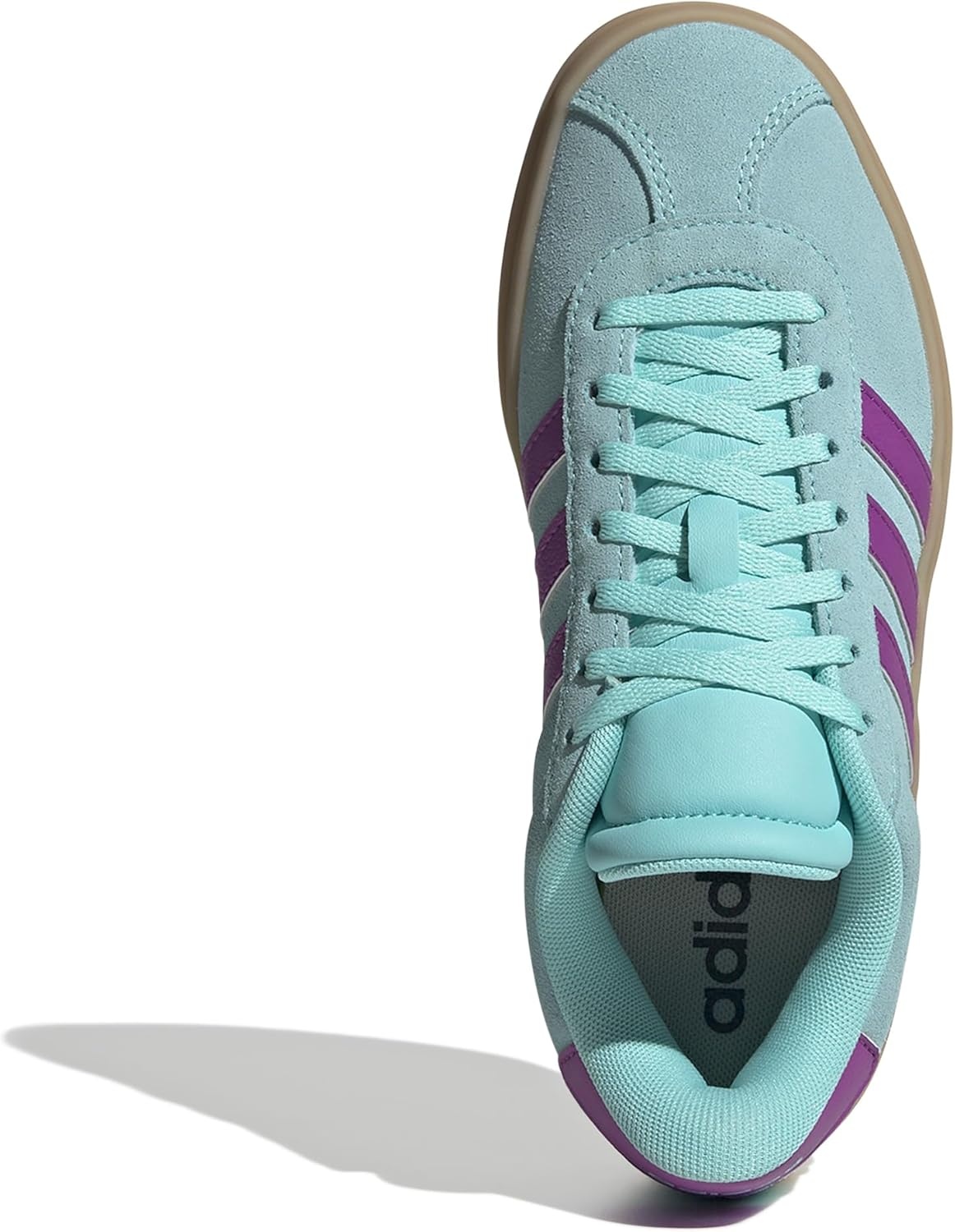 image:imageAdidas UnisexChild Vl Court BoldFlash AquaPurple BurstGum