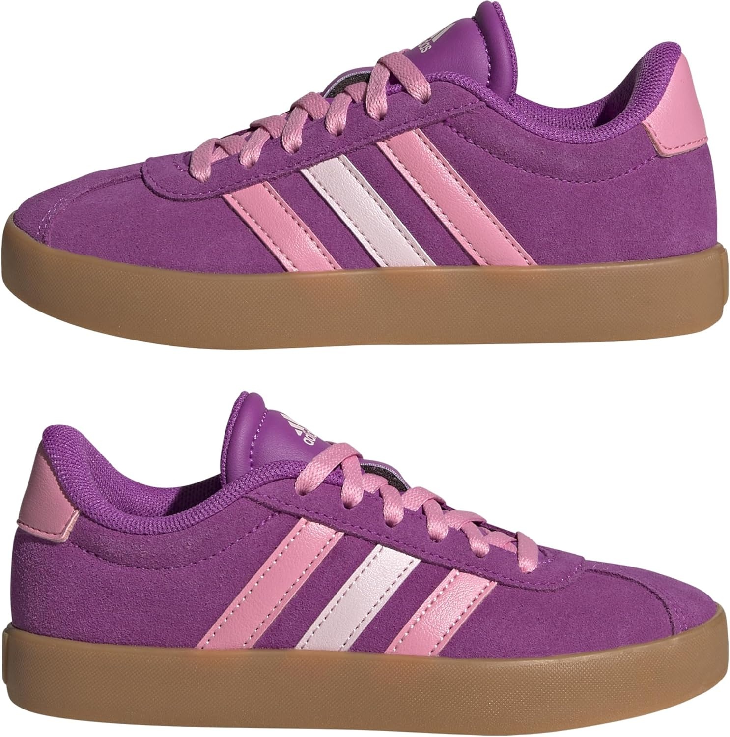 image:imageAdidas UnisexChild Vl Court BoldFlash PinkBliss PinkClear Pink