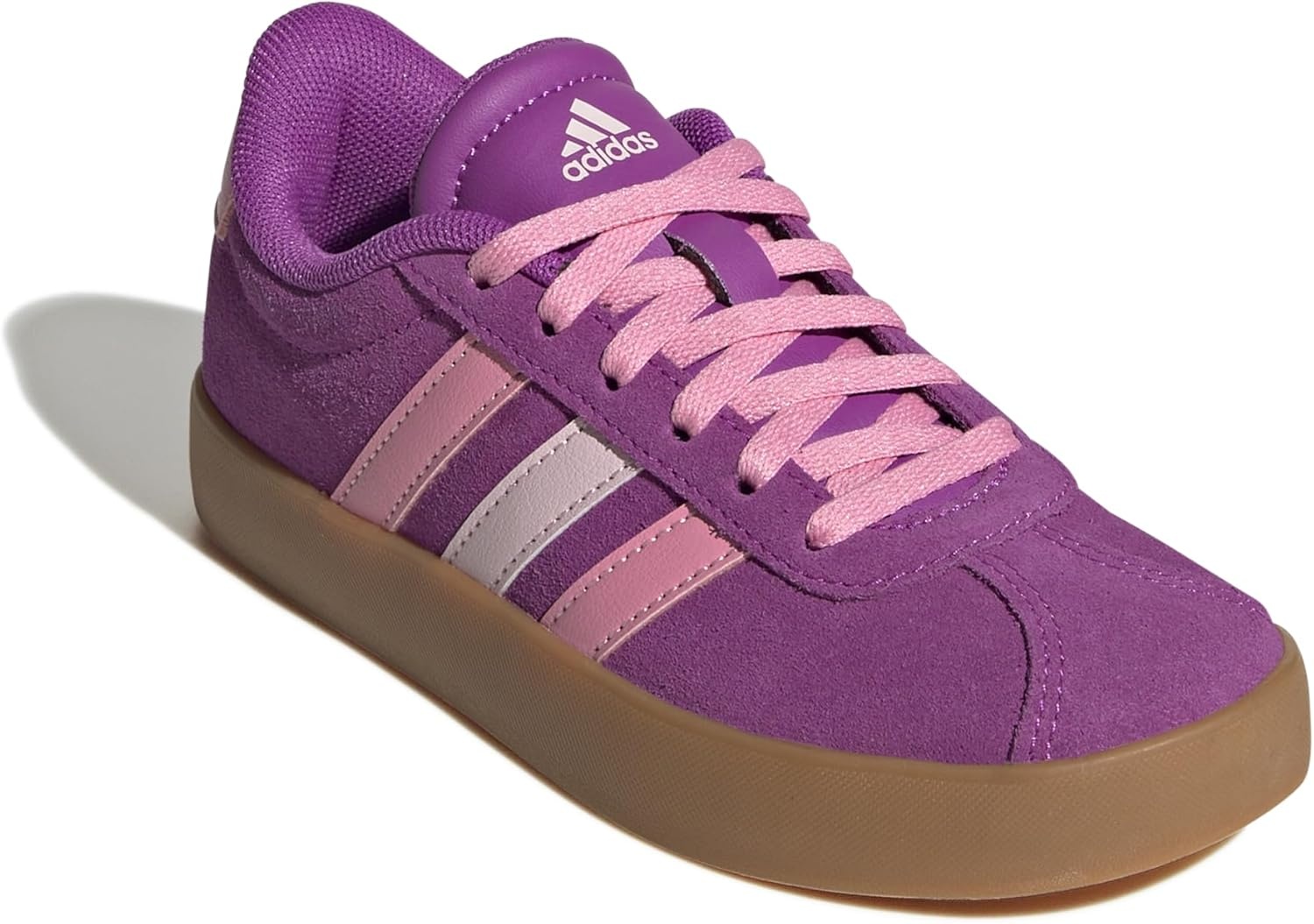 image:imageAdidas UnisexChild Vl Court BoldFlash PinkBliss PinkClear Pink