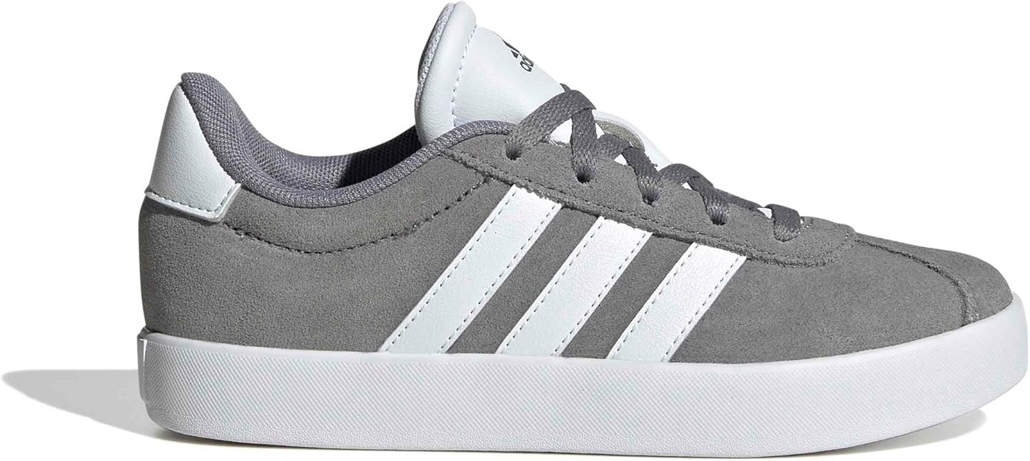 image:imageAdidas UnisexChild Vl Court BoldGreyCloud WhiteGrey