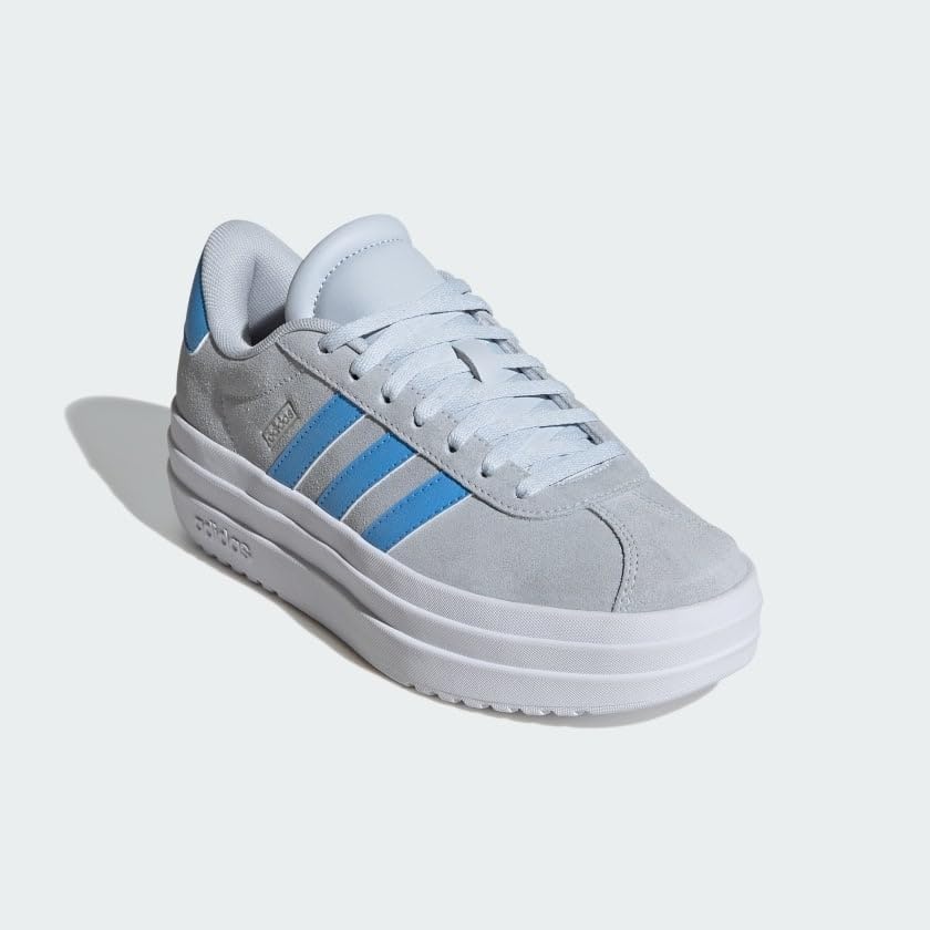 image:imageAdidas UnisexChild Vl Court BoldHalo BlueBlue BurstCyber Metallic