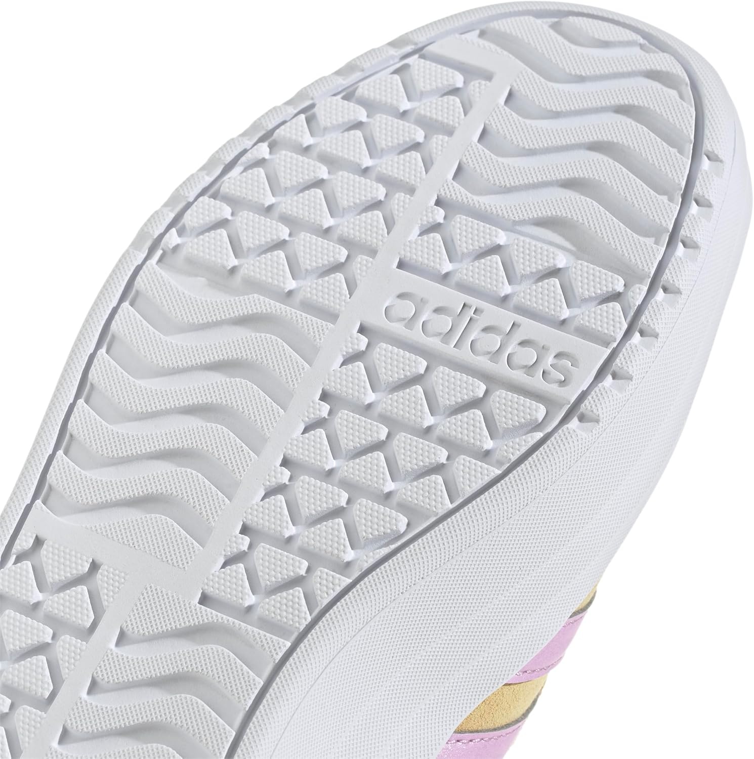 image:imageAdidas UnisexChild Vl Court BoldOrange TintBliss LilacFlash Pink