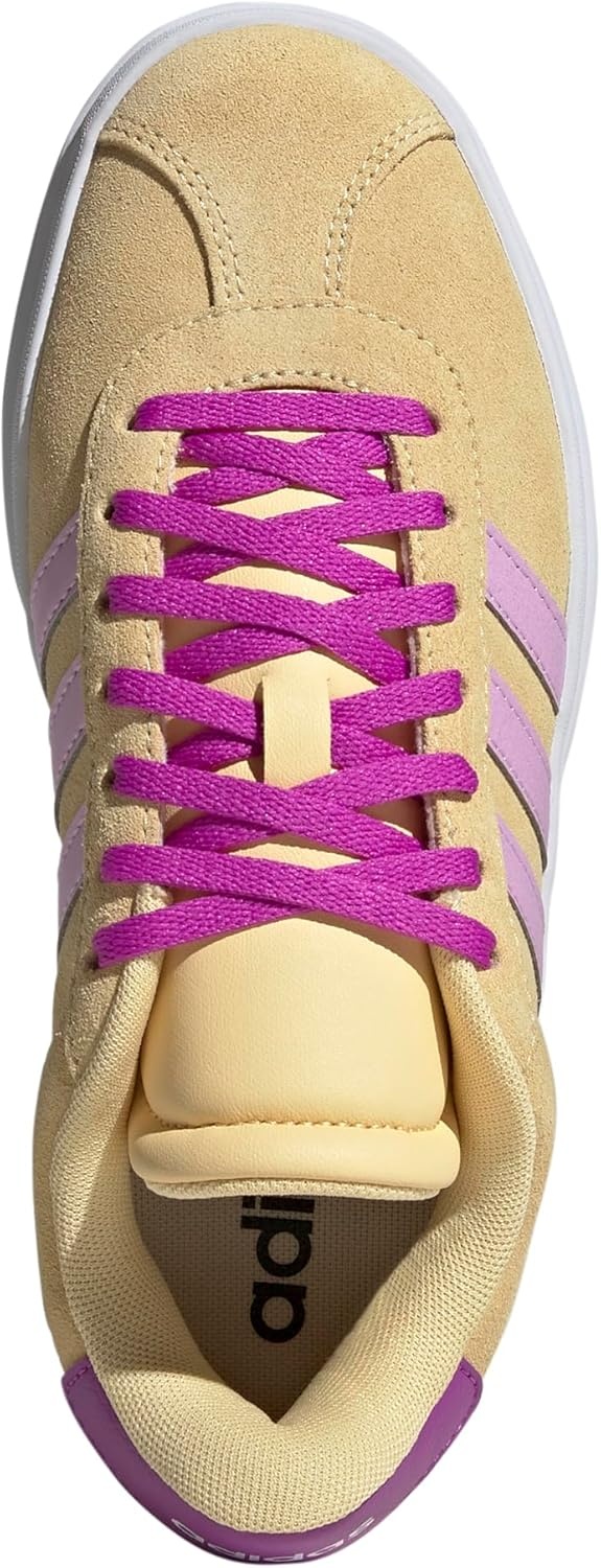 image:imageAdidas UnisexChild Vl Court BoldOrange TintBliss LilacFlash Pink
