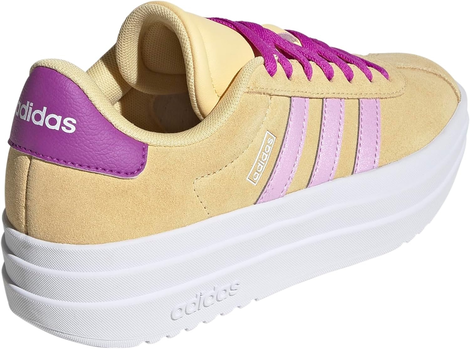 image:imageAdidas UnisexChild Vl Court BoldOrange TintBliss LilacFlash Pink