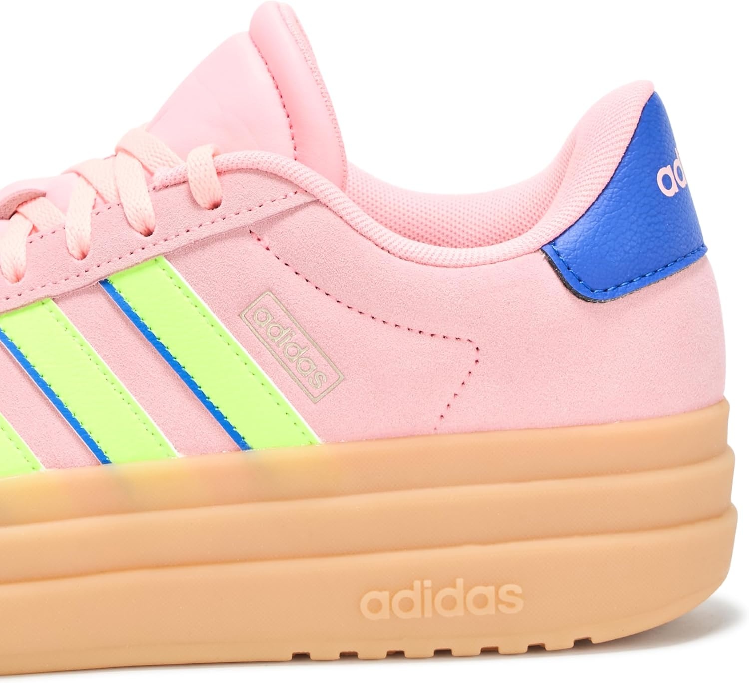 image:imageAdidas UnisexChild Vl Court BoldPink SparkLucid LemonLucid Blue