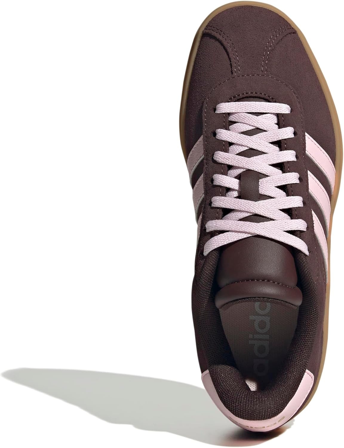 image:imageAdidas UnisexChild Vl Court BoldShadow BrownClear PinkGold Metallic