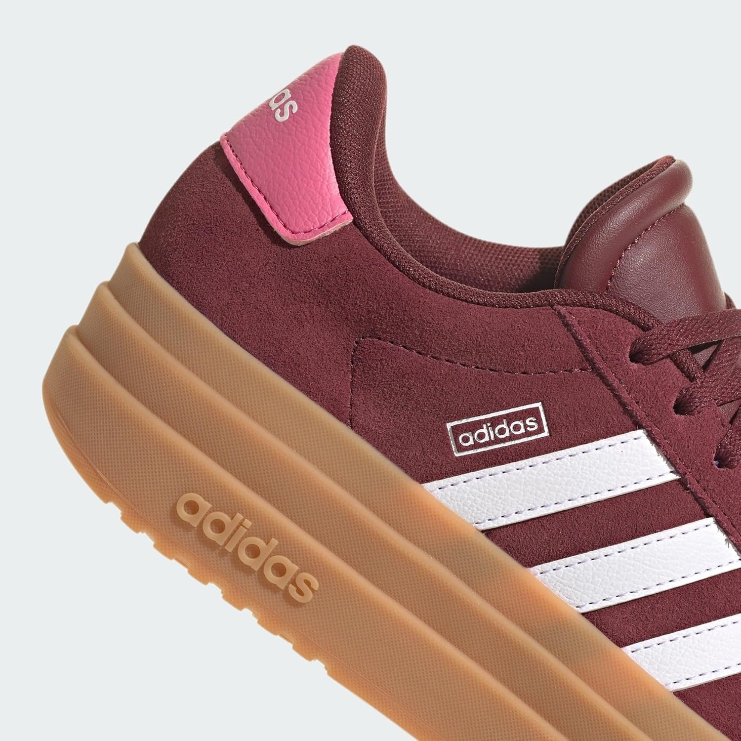 image:imageAdidas UnisexChild Vl Court BoldShadow Red Cloud White Pink Fusion