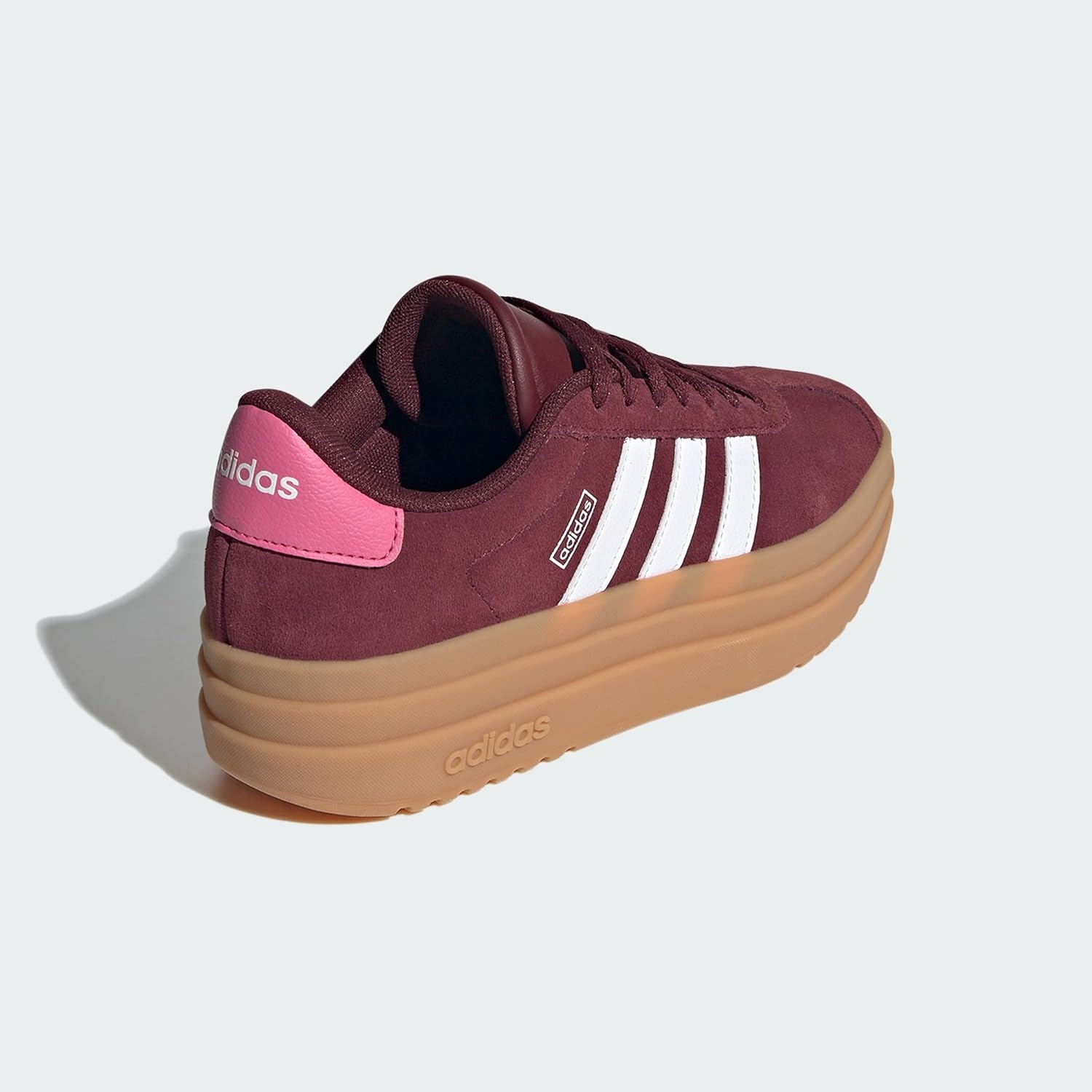 image:imageAdidas UnisexChild Vl Court BoldShadow Red Cloud White Pink Fusion