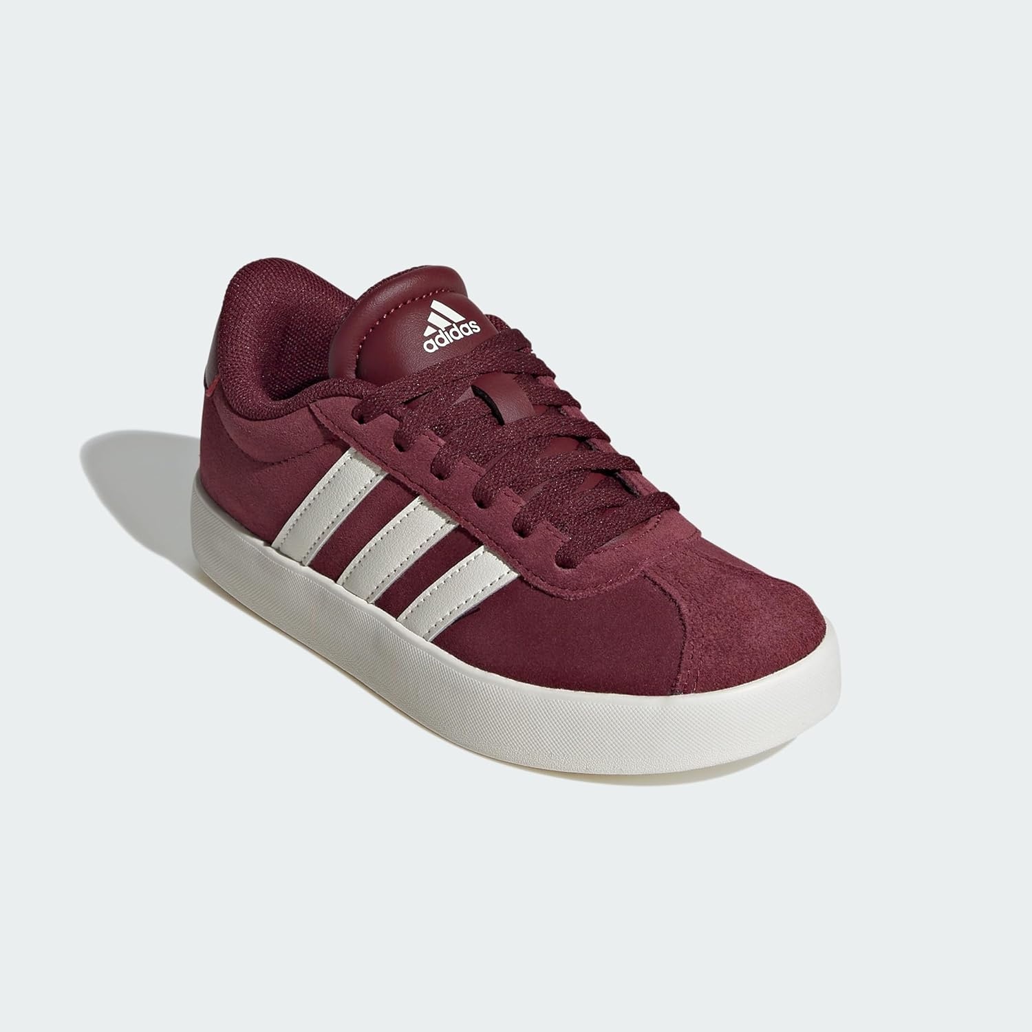 image:imageAdidas UnisexChild Vl Court BoldShadow Red Off White Cloud White