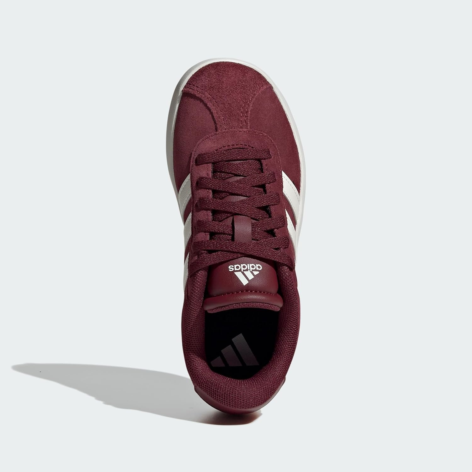 image:imageAdidas UnisexChild Vl Court BoldShadow RedOff WhiteCloud White