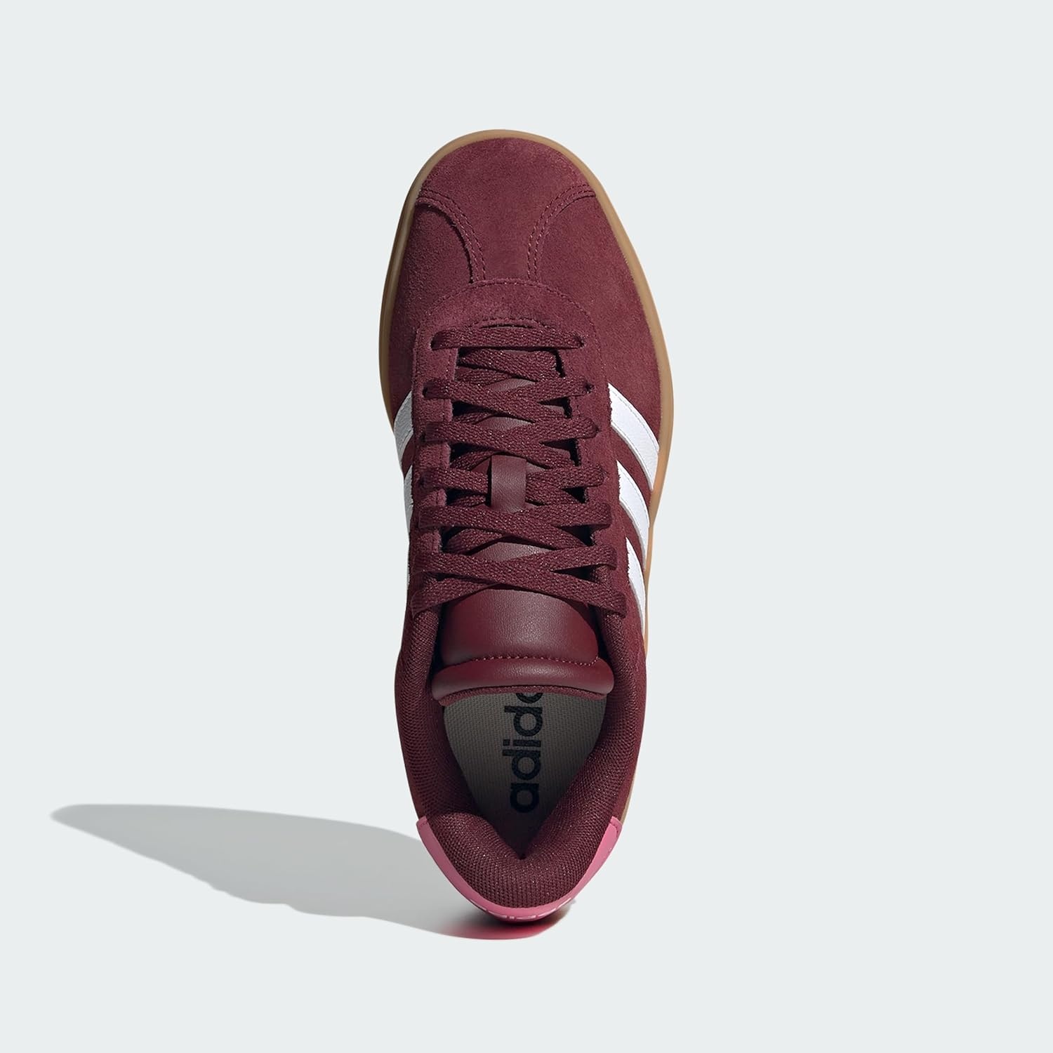 image:imageAdidas UnisexChild Vl Court BoldShadow RedWhitePink Fusion