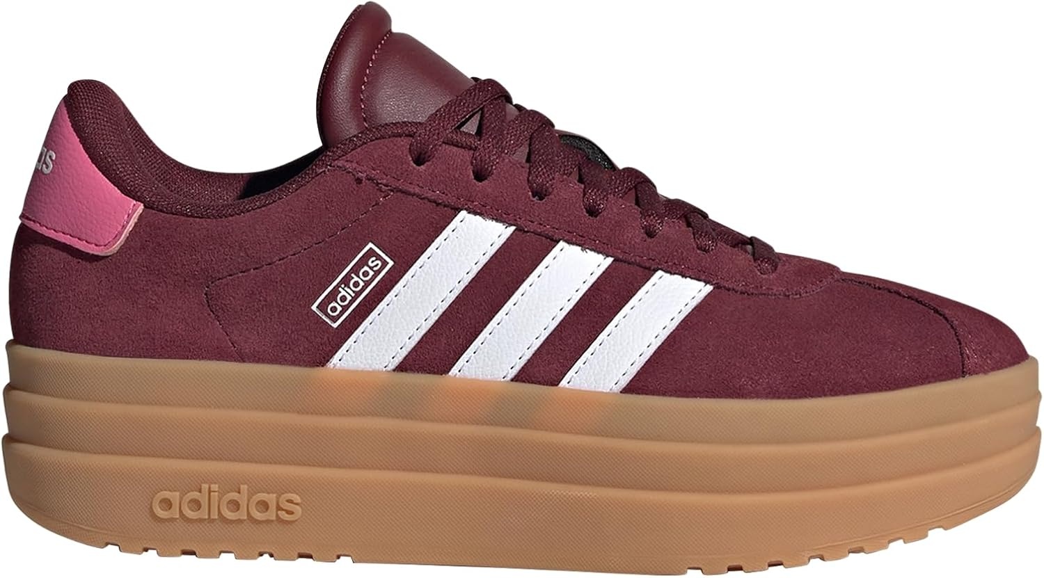 image:imageAdidas UnisexChild Vl Court BoldShadow RedWhitePink Fusion