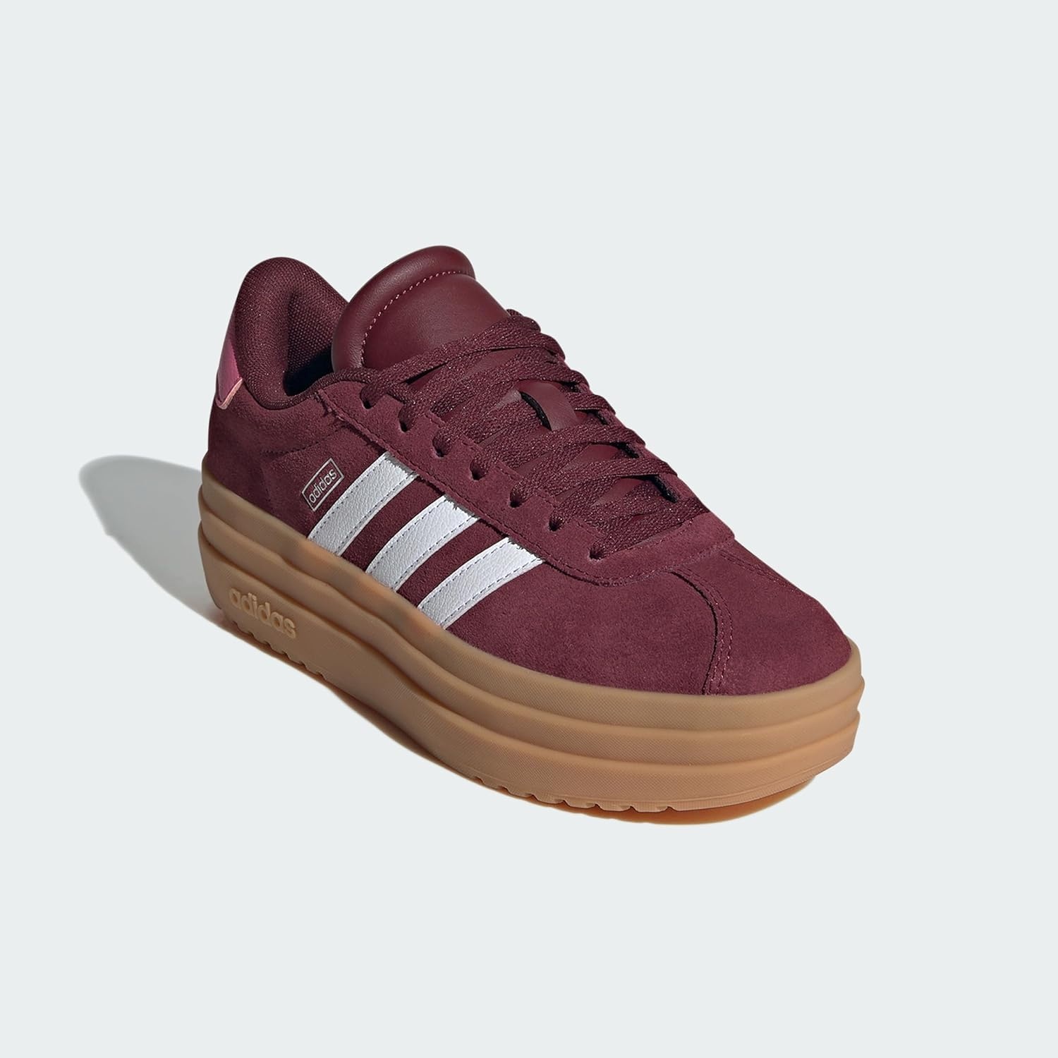 image:imageAdidas UnisexChild Vl Court BoldShadow RedWhitePink Fusion